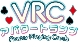 VRC アバタートランプのロゴ