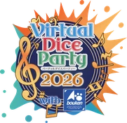 バーチャルダイスパーティー2026 のロゴ
