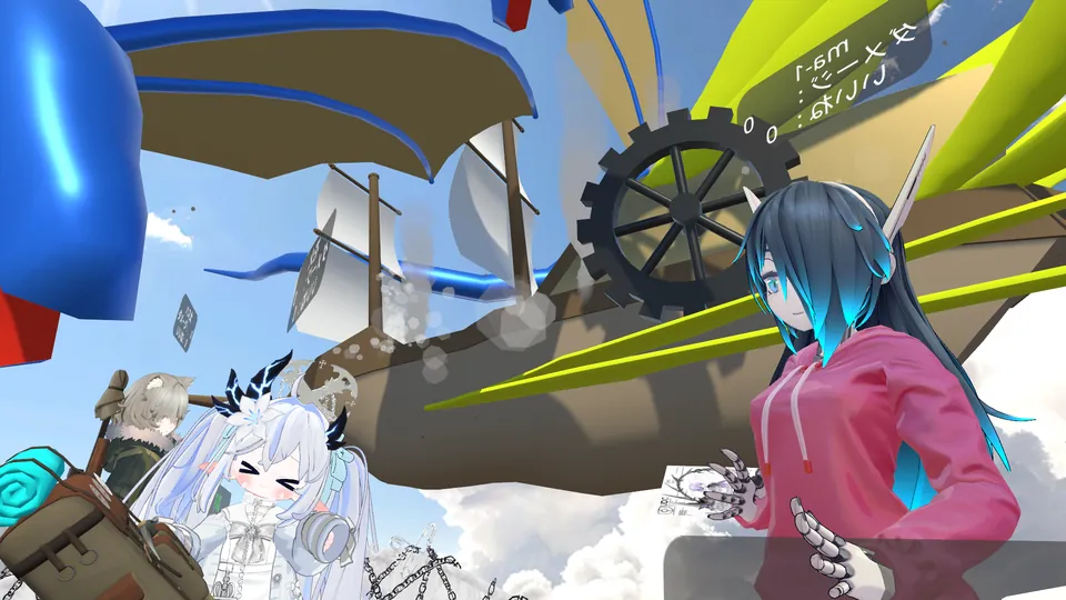 CatsUdon で遊ぶ VR の TRPG セッション