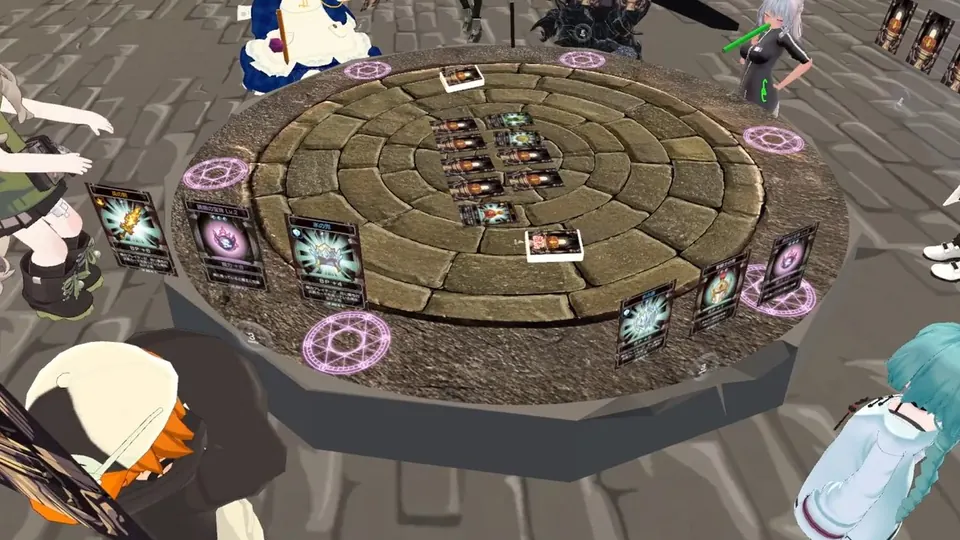 VRChat の中で遊ぶ「アクオチクエスト」